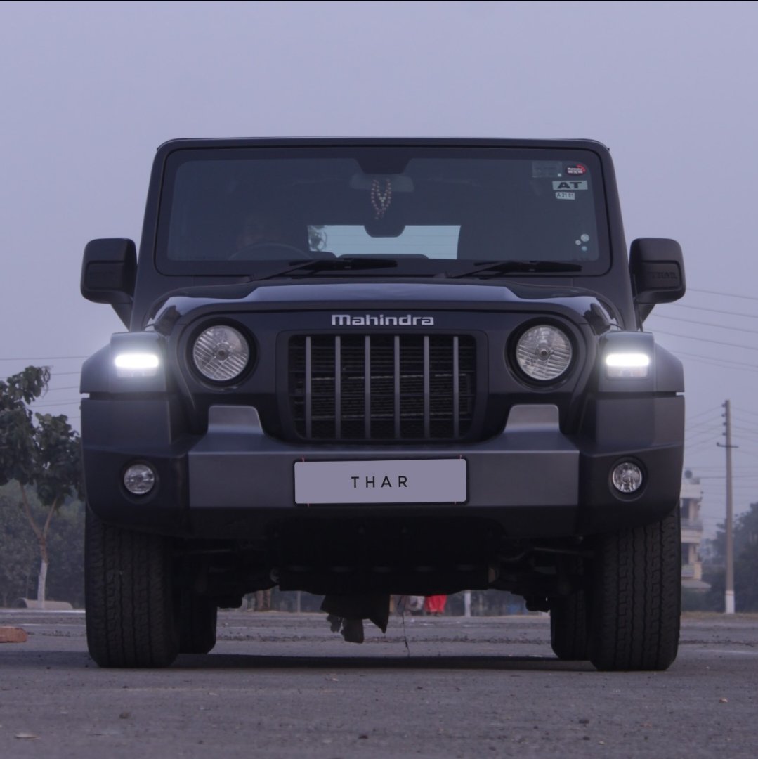 Black Mahindra Thar